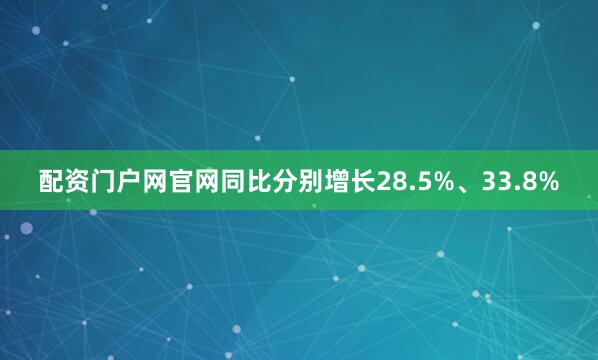 配资门户网官网同比分别增长28.5%、33.8%